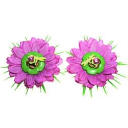 Purple and Green