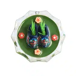 Blue Wooden shoes